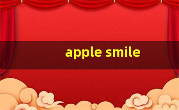 apple smile